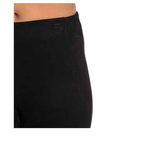 T Tahari High Waist Ponte Knit Leggings in black tummy control 6556410 SZ small - Picture 5 of 13